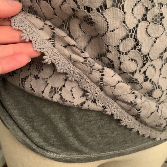 Soft knit with chunky lace for texture - Picture 4 of 7